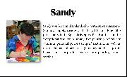 Sandy's bio