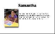 Samantha's Bio